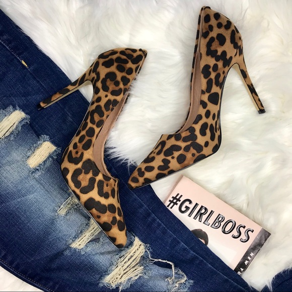 SALE❗️Last pair size 10❗️Leopard Stiletto heels 🐆 - Picture 2 of 7